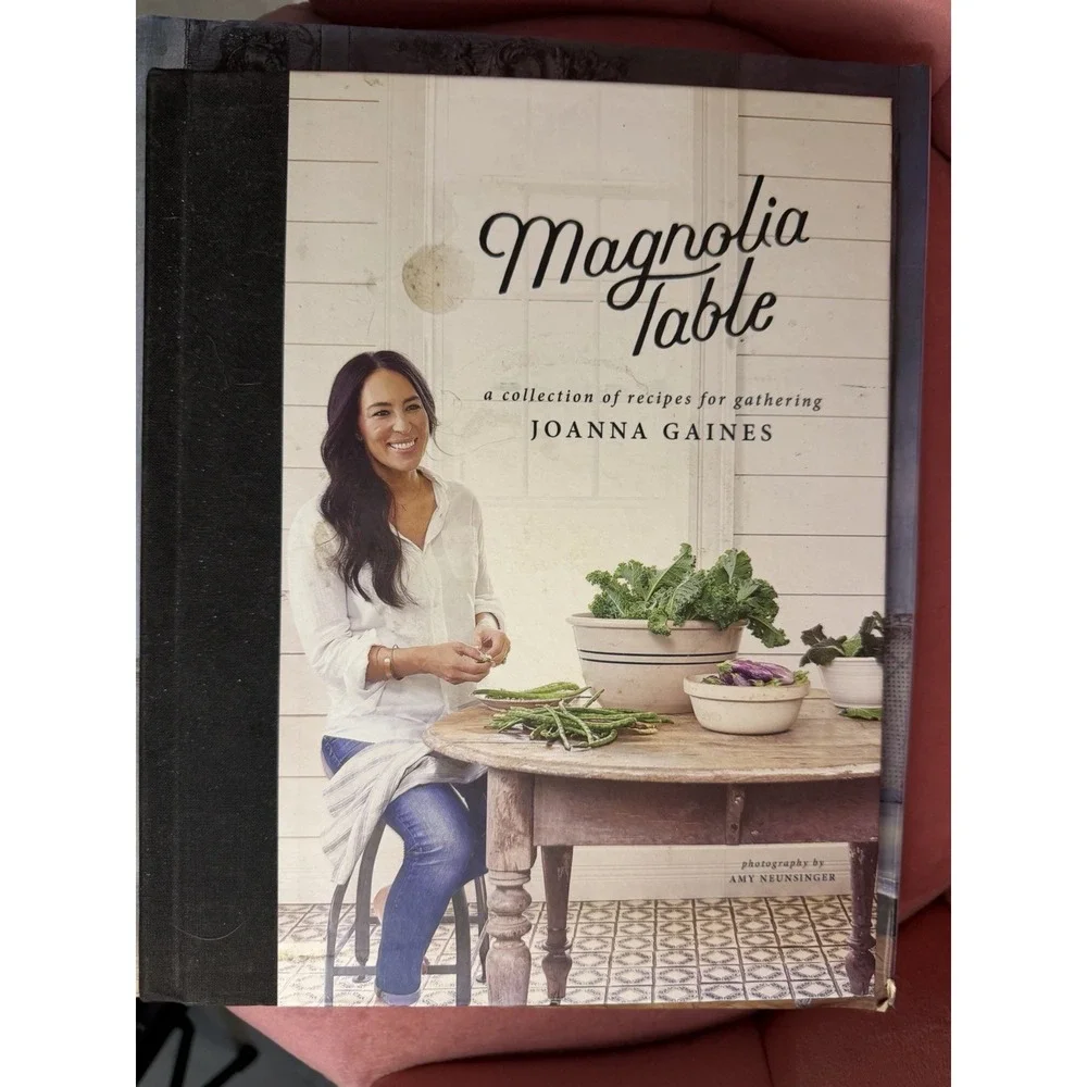 Magnolia Table Joanna Gaines Hardcover English Cookbook Recipes Illustrated